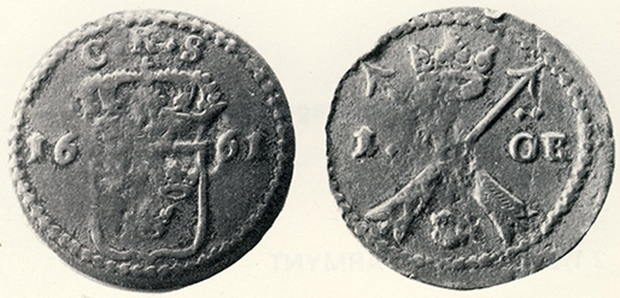 Typsida – Karl XI – 1 Öre km – Falcoin.se